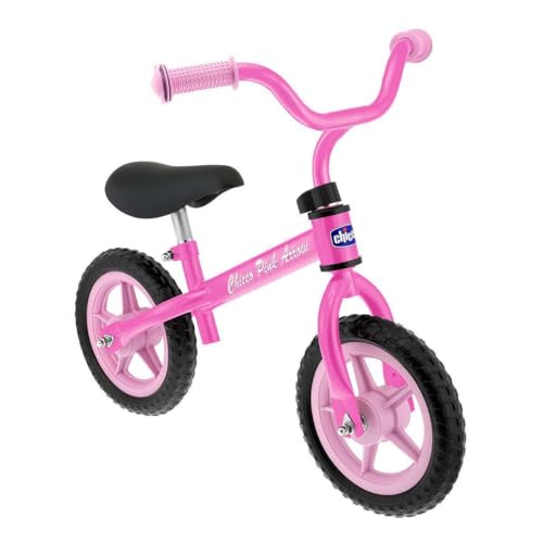Chicco Bicicleta Niño 2 años, Bicicleta Sin Pedales, 2-5 Años, hasta 25 kg, Bici Sin Pedales, para Aprender a Mantener el Equilibrio, Manillar y Sillín Ajustables, Juguetes, Regalo Niño 2 años, Rosa