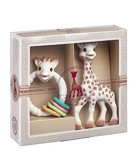 Sophie la Girafe cofre de regalo con juguete y anillo de dentición Colo rings