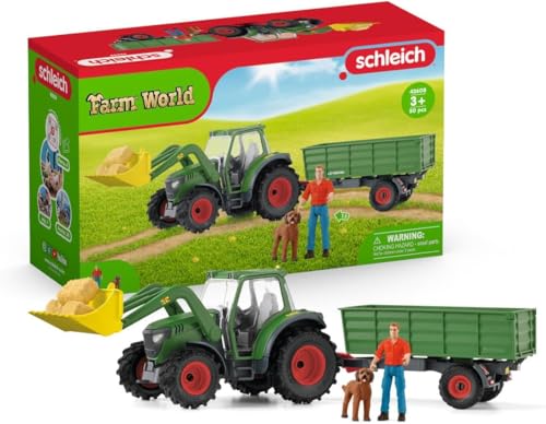 Schleich Tractor con Remolque 42608