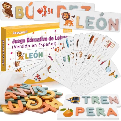 Joozmui Juego educativo de letras y números