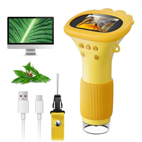 SGAINUL Microscopio digital con pantalla IPS