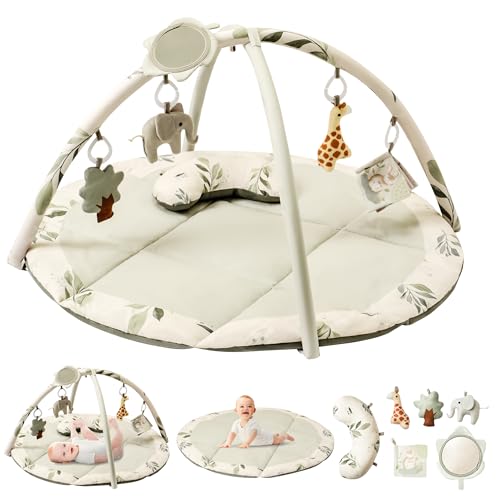 Tapete de actividades Fortella plegable extra grande de 97x97 cm con arco