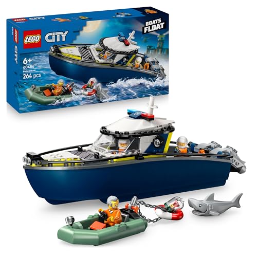 LEGO City Persecución en Barco de Policía