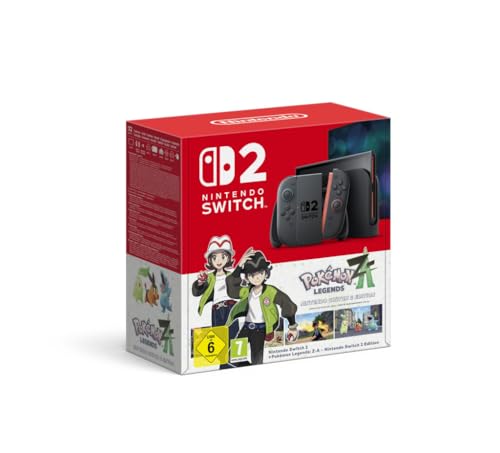 Pack Nintendo Switch 2 con Pokémon Legends Z-A preinstalado