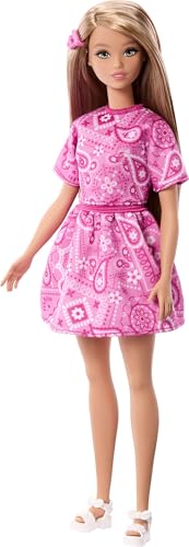Barbie Casa de Muñecas Dreamhouse - con Piscina, Tobogán y Ascensor - Luces y Sonido - 75+ Piezas - 104 x 109 cm - Regalo para Niños de 3-7 Años, GRG93