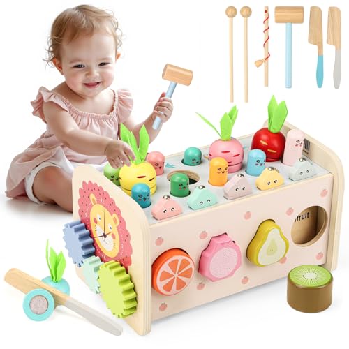 Mieryd 9 en 1 Juguetes Montessori (cubo multiactividad)
